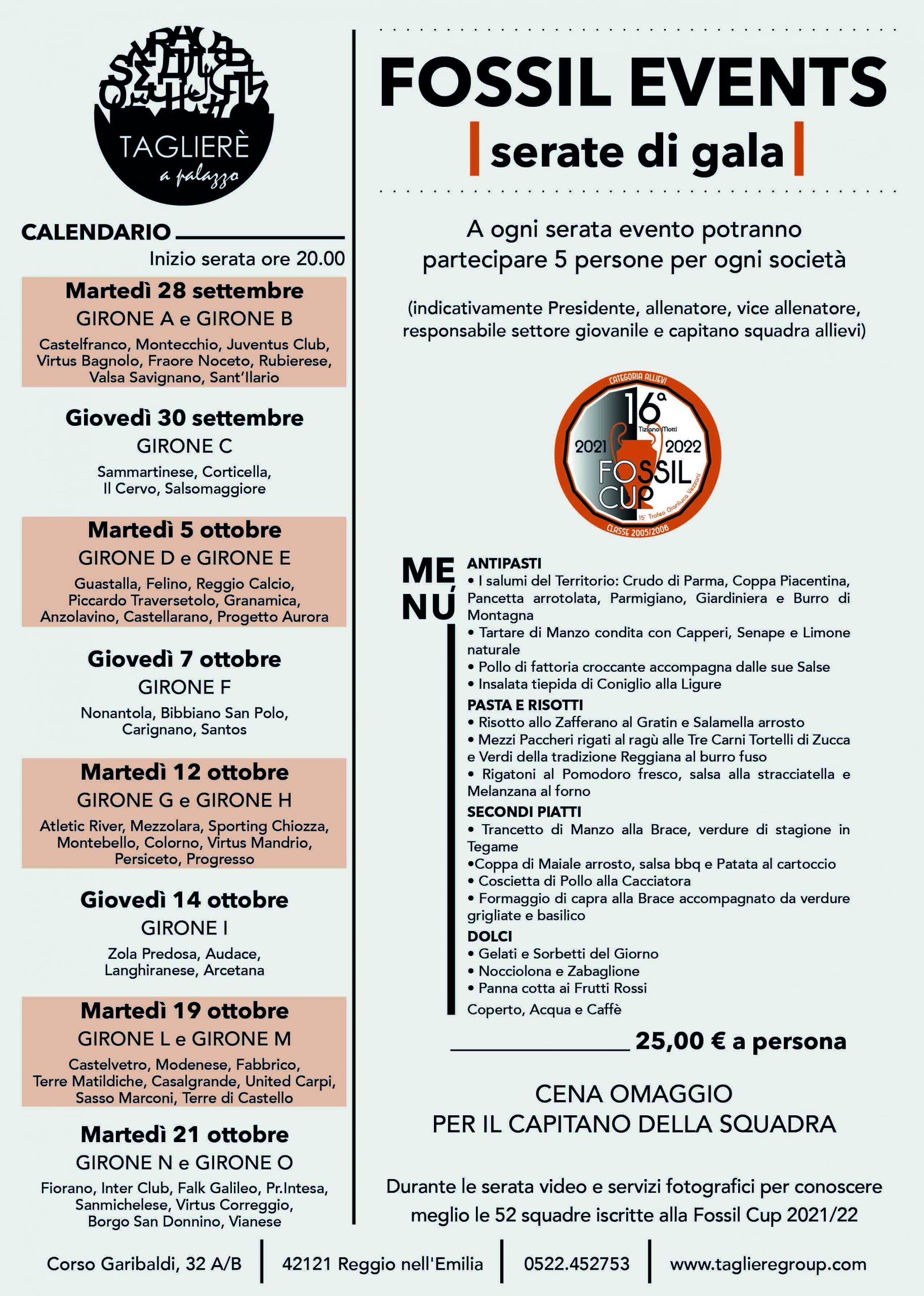 fossil tagliere event calendario ok