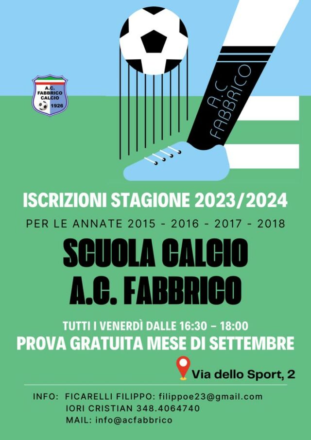 Settore Giovanile – Stagione Sportiva 2023/24