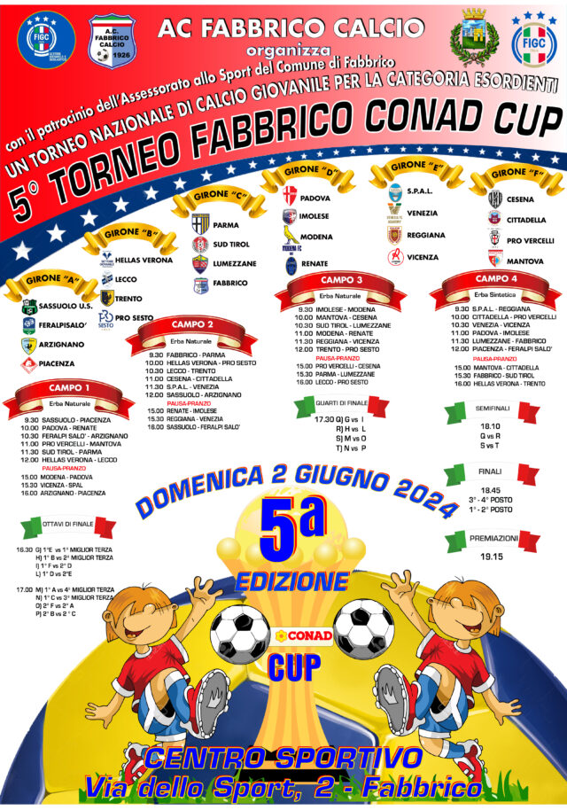 5° TORNEO FABBRICO CONAD CUP