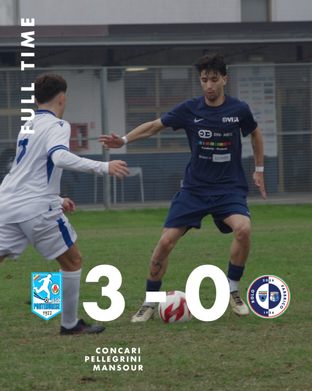 Pontenurese 3 – 0 ASD Rolo Fabbrico